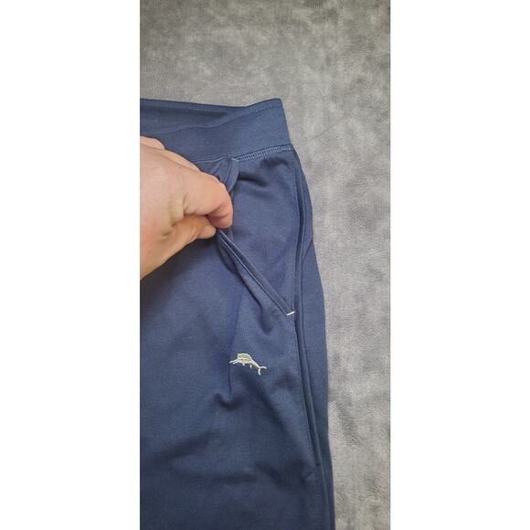 Tommy Bahama Size L Blue Mens Pajama Pants Blend Sleepwear C7-28 - Picture 3 of 8